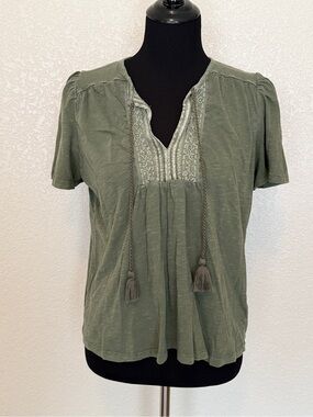 Lucky brand green top